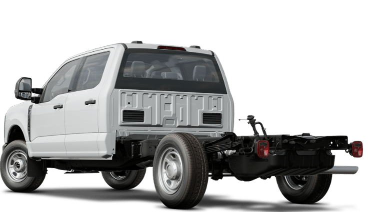 2025 White Ford Super Duty F-350 SRW XL 4X4 Truck